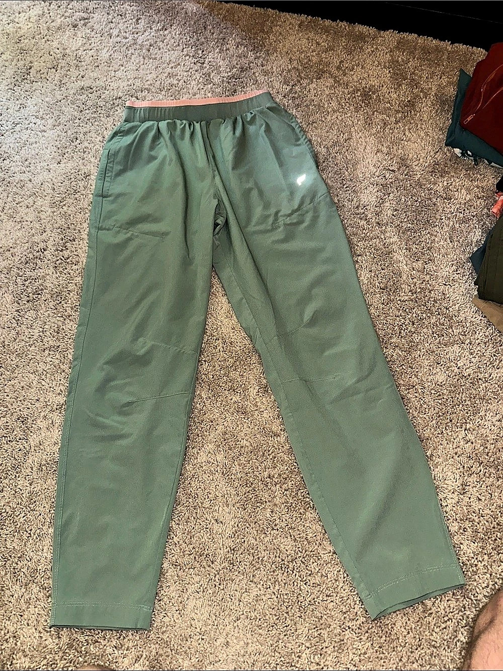 Fabletics Green Straight Leg Pants